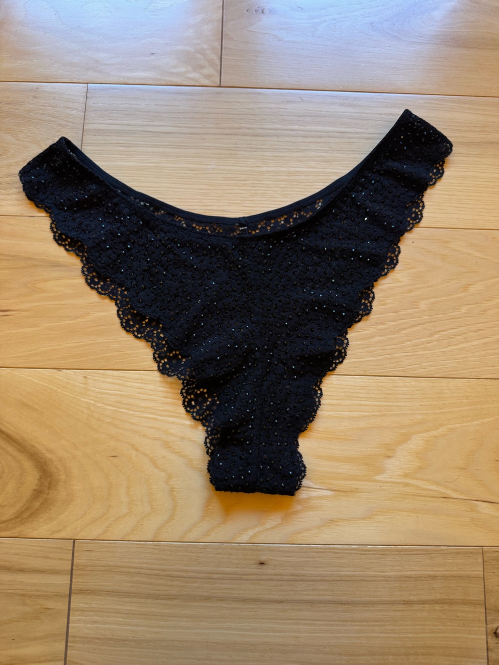 Black cheeky pantie